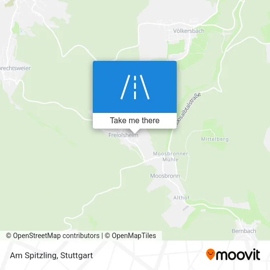 Карта Am Spitzling