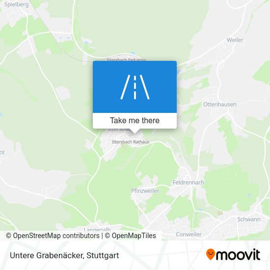 Untere Grabenäcker map