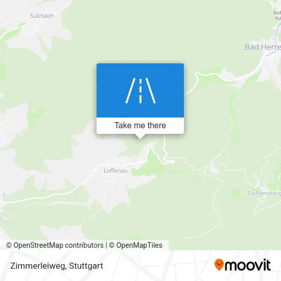 Карта Zimmerleiweg