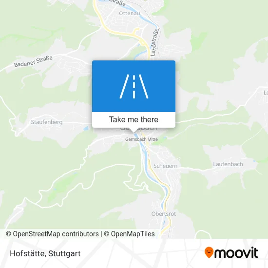 Карта Hofstätte