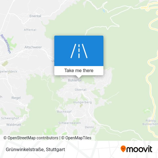 Grünwinkelstraße map