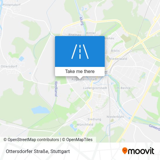 Ottersdorfer Straße map
