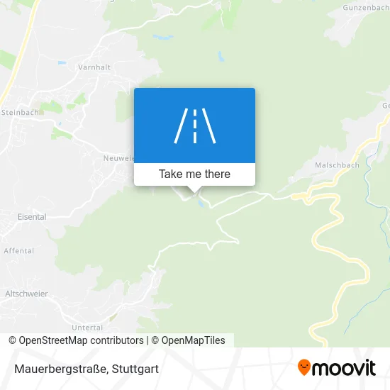 Карта Mauerbergstraße