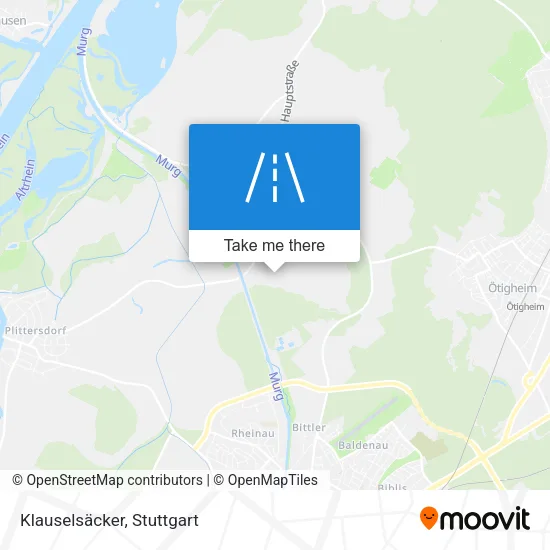 Карта Klauselsäcker