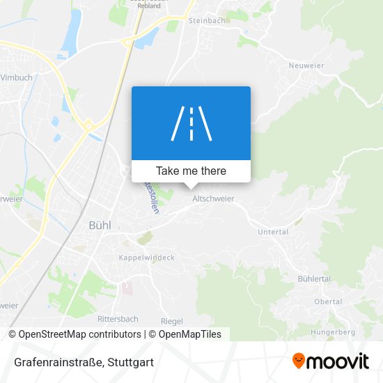 Grafenrainstraße map