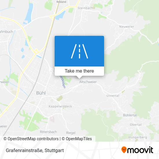 Карта Grafenrainstraße