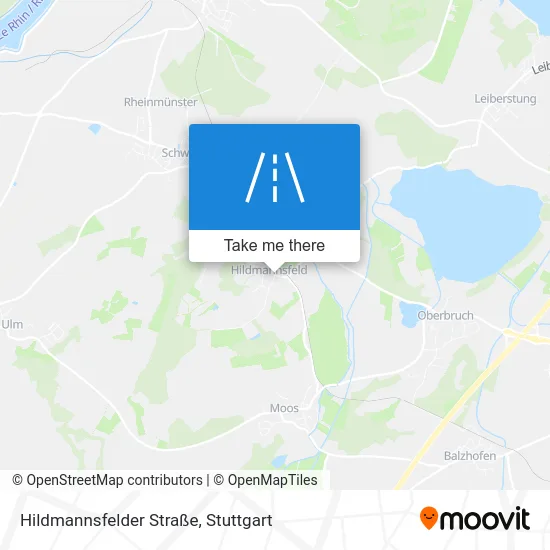 Карта Hildmannsfelder Straße