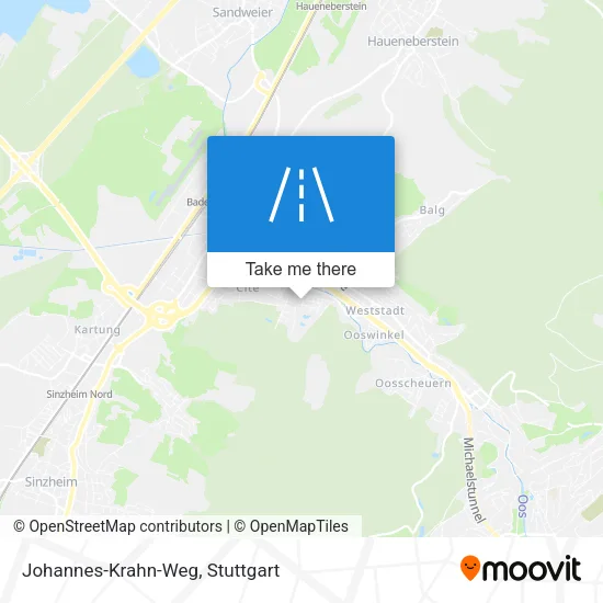 Карта Johannes-Krahn-Weg