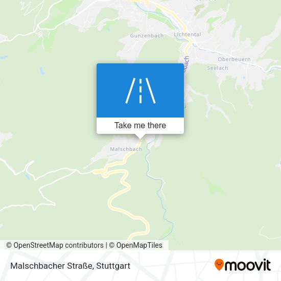 Malschbacher Straße map