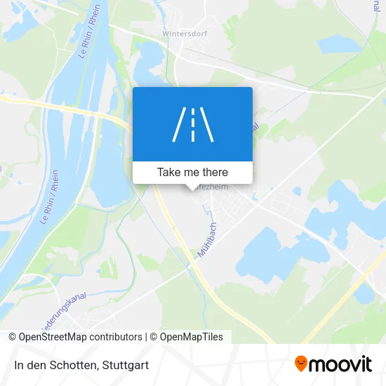 Карта In den Schotten