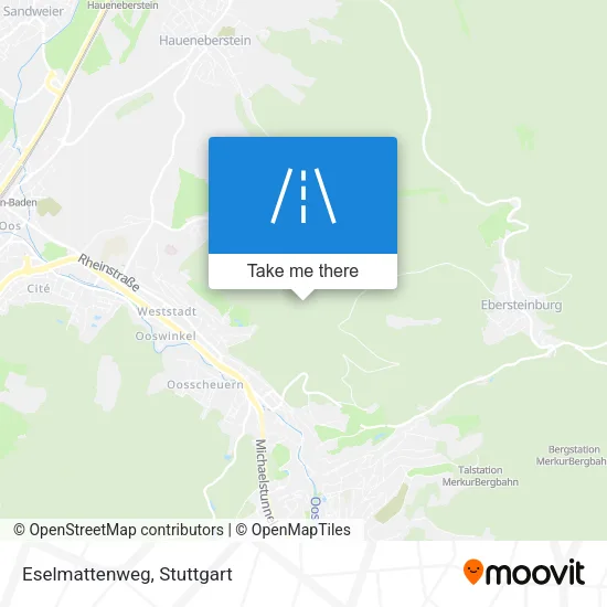 Карта Eselmattenweg