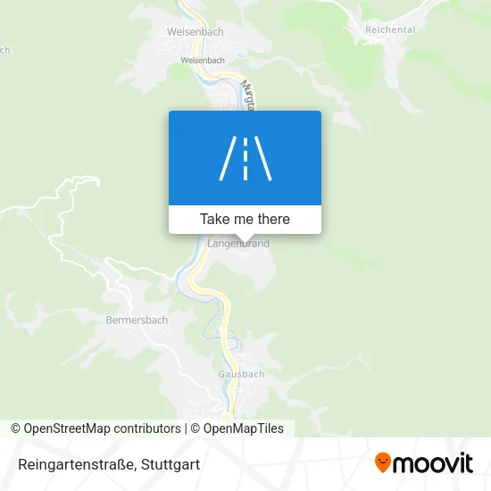 Карта Reingartenstraße