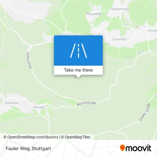 Карта Fauler Weg