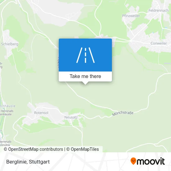 Карта Berglinie