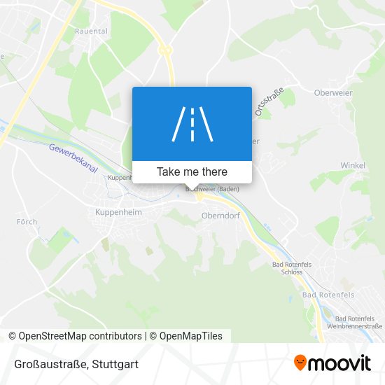 Großaustraße map