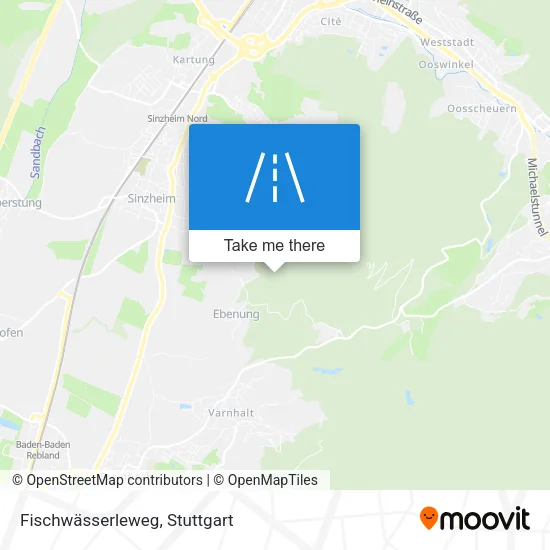 Карта Fischwässerleweg