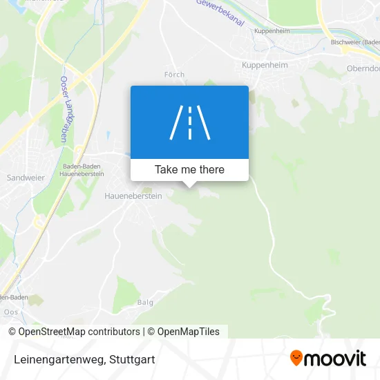 Карта Leinengartenweg