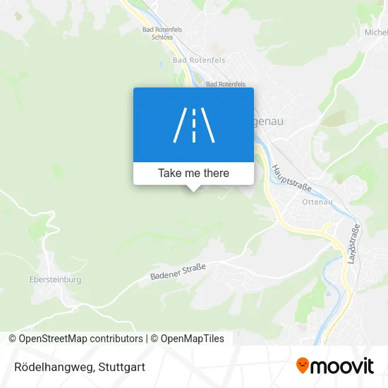 Карта Rödelhangweg