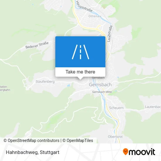Карта Hahnbachweg
