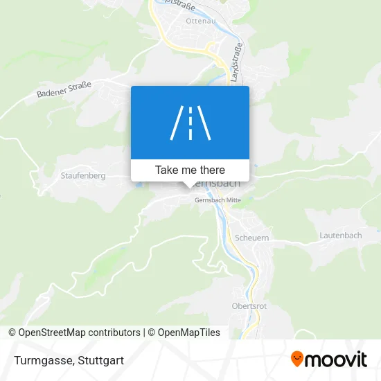 Карта Turmgasse