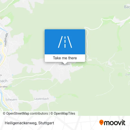Карта Heiligenackerweg