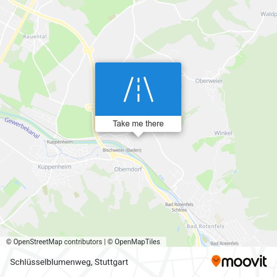 Schlüsselblumenweg map