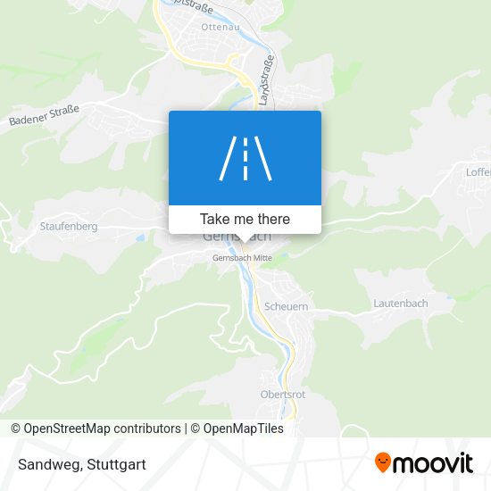 Карта Sandweg