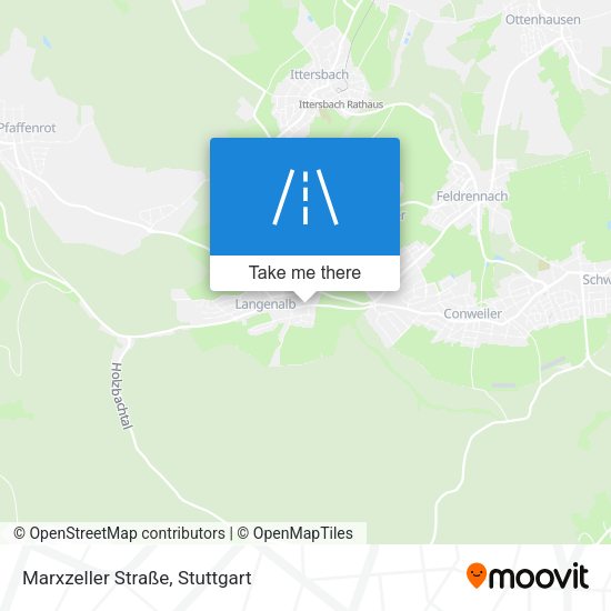 Marxzeller Straße map