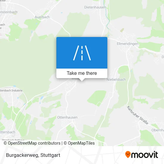 Карта Burgackerweg