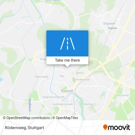 Карта Rödernweg