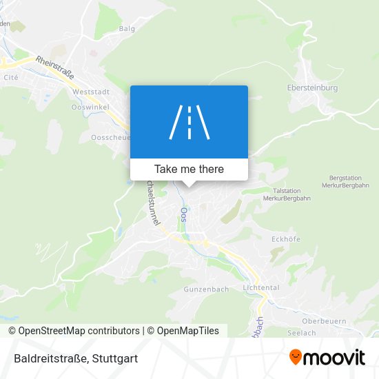 Baldreitstraße map