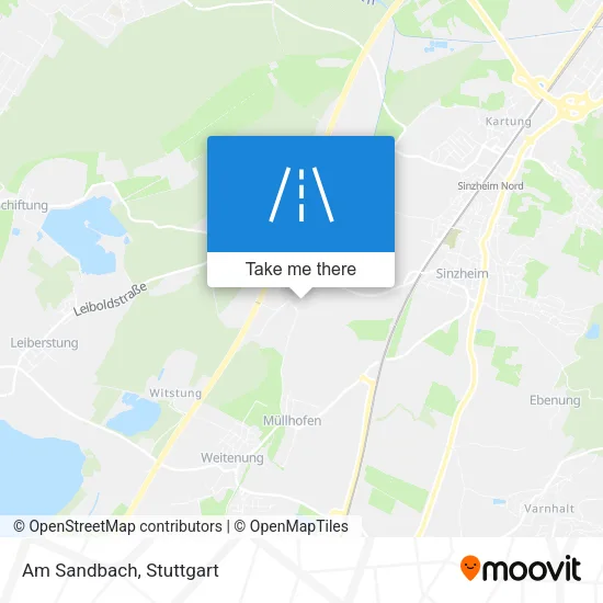 Карта Am Sandbach