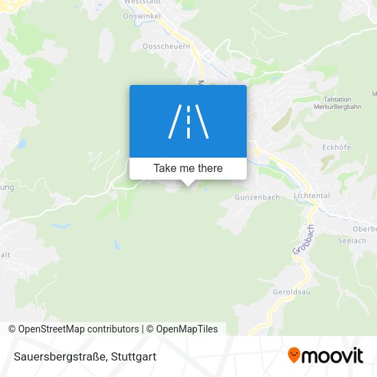 Sauersbergstraße map