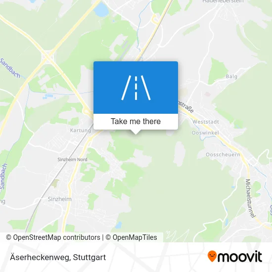 Карта Äserheckenweg