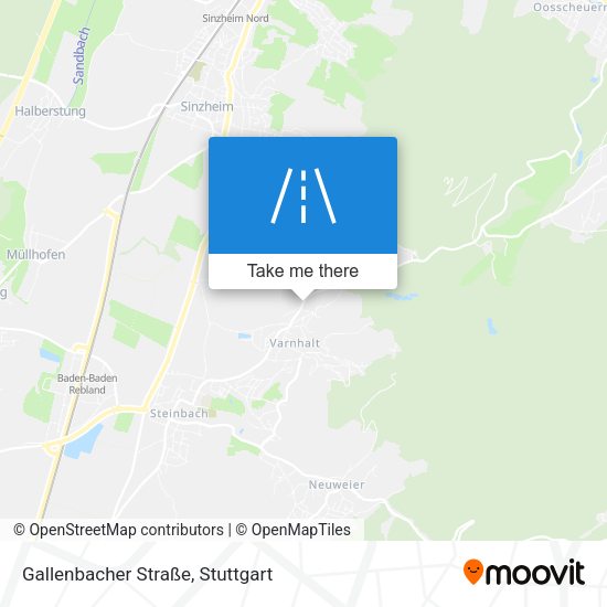 Gallenbacher Straße map