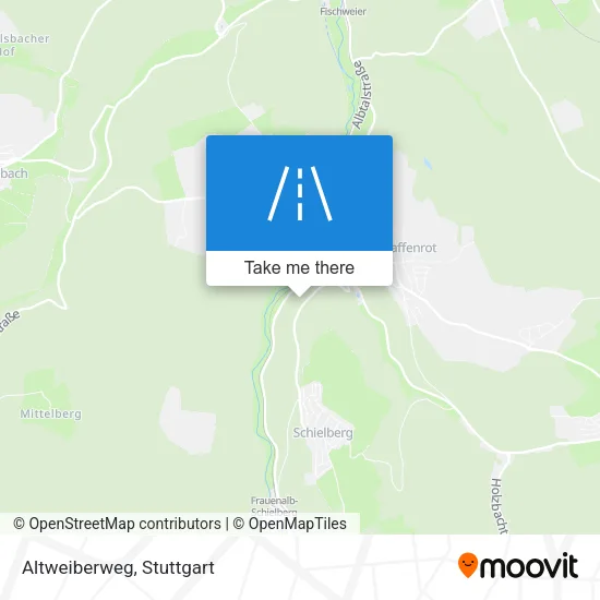 Карта Altweiberweg