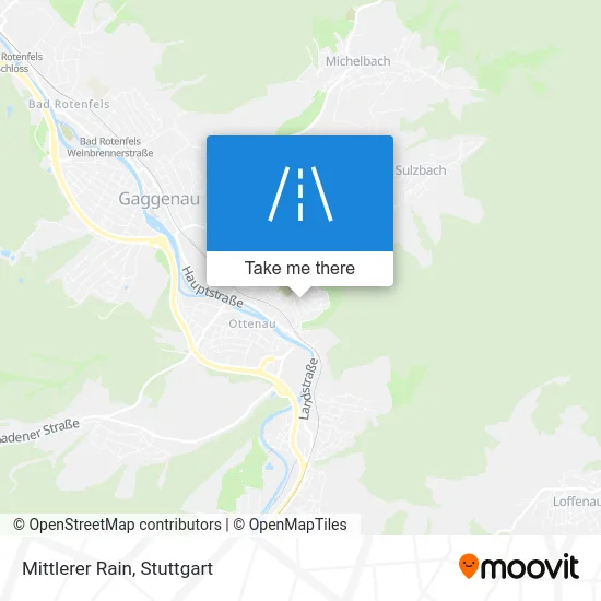 Карта Mittlerer Rain