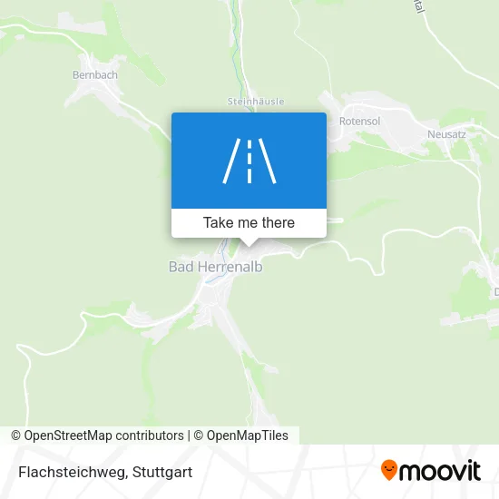 Карта Flachsteichweg