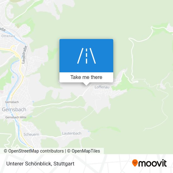 Unterer Schönblick map