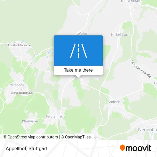 Карта Appellhof