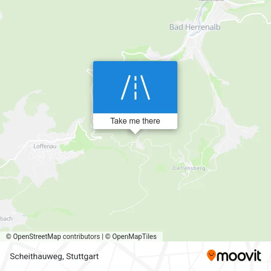 Карта Scheithauweg