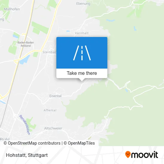 Карта Hohstatt