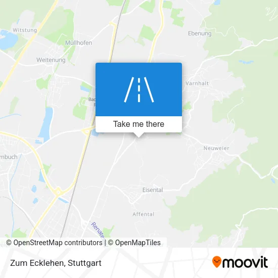 Карта Zum Ecklehen