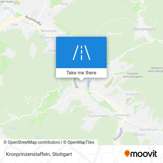 Карта Kronprinzenstaffeln