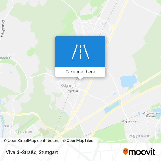 Vivaldi-Straße map