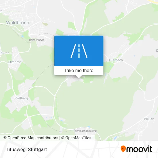 Карта Titusweg