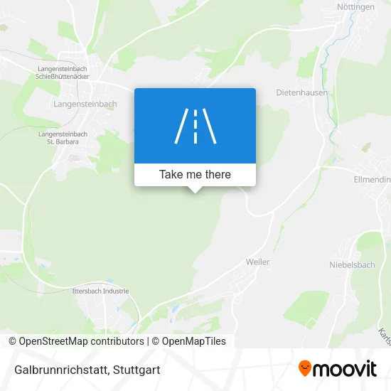 Карта Galbrunnrichstatt