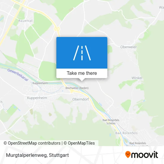 Карта Murgtalperlenweg