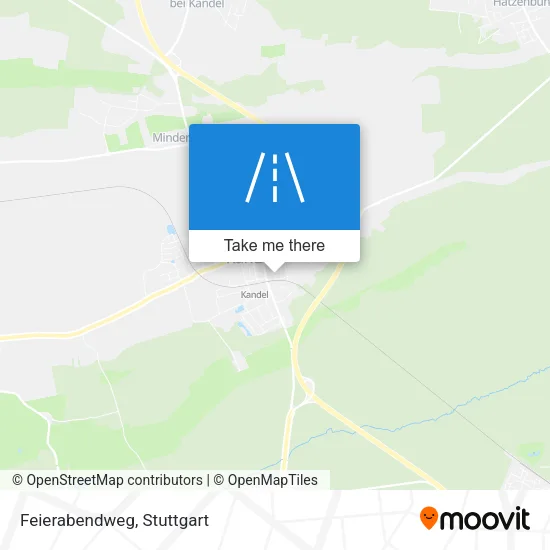 Карта Feierabendweg
