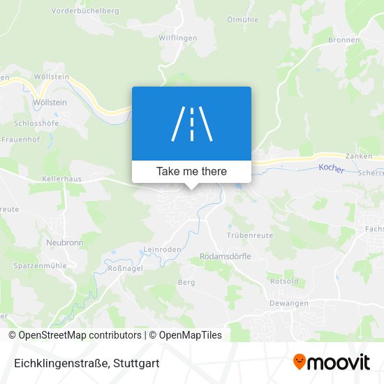 Eichklingenstraße map